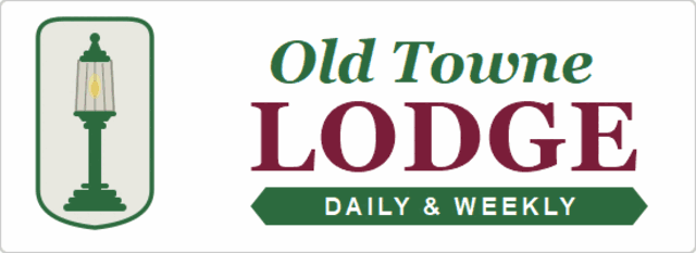 Old Towne Lodge sign